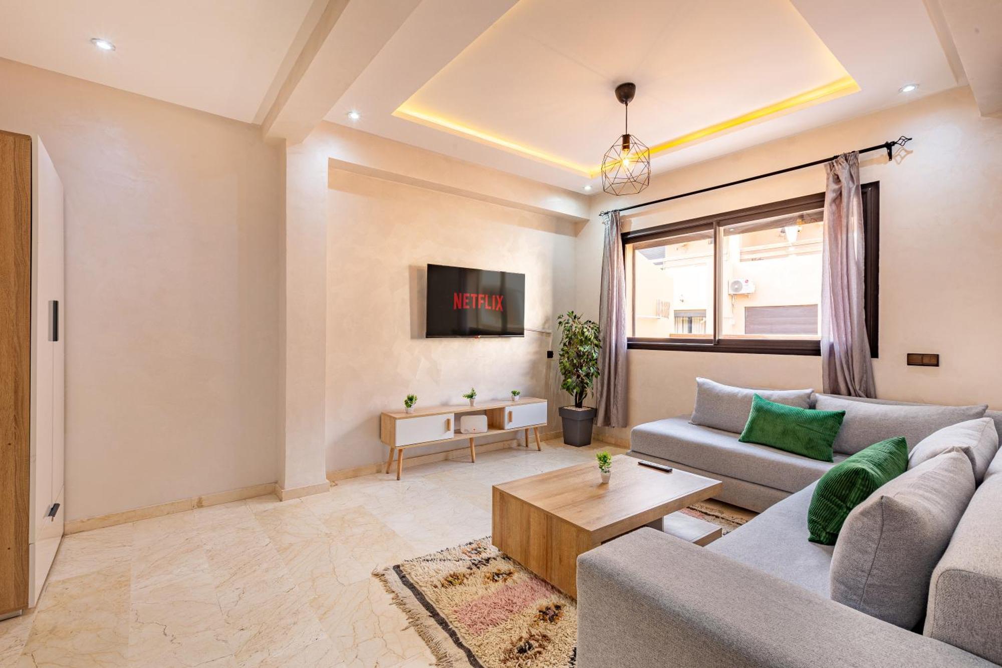 Chic & Cosy Appart Au Centre Ville - 100 % Equipe Marrakesh Buitenkant foto