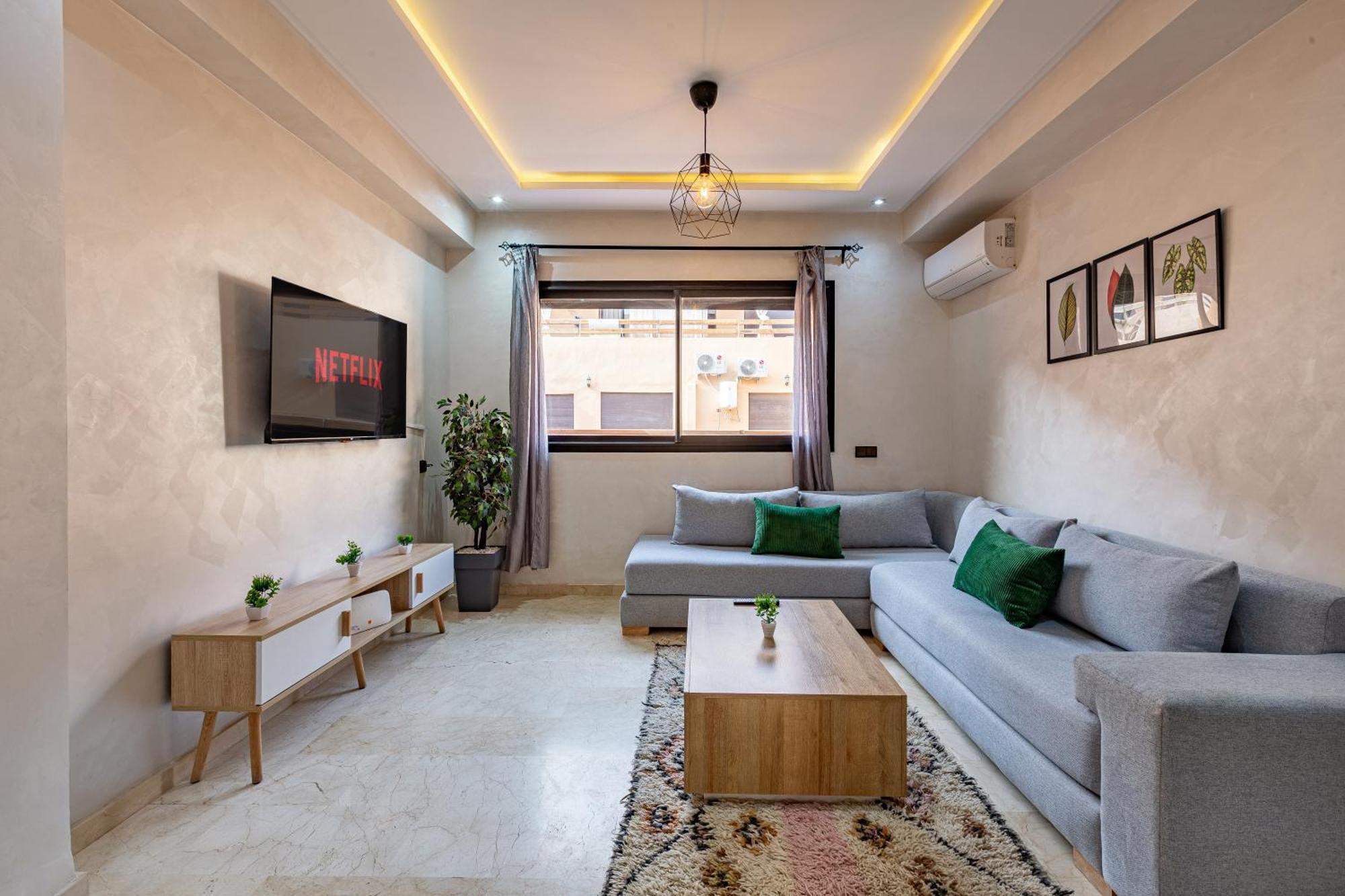 Chic & Cosy Appart Au Centre Ville - 100 % Equipe Marrakesh Buitenkant foto