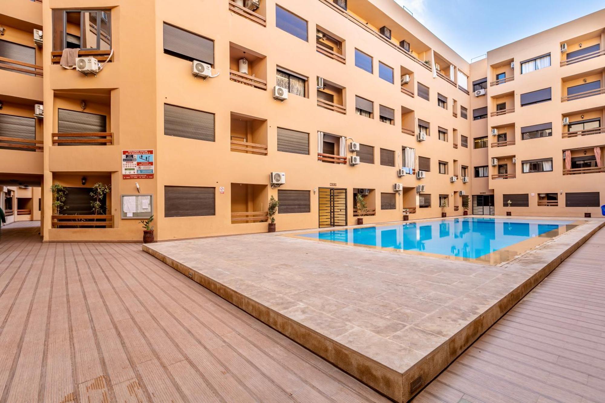 Chic & Cosy Appart Au Centre Ville - 100 % Equipe Marrakesh Buitenkant foto